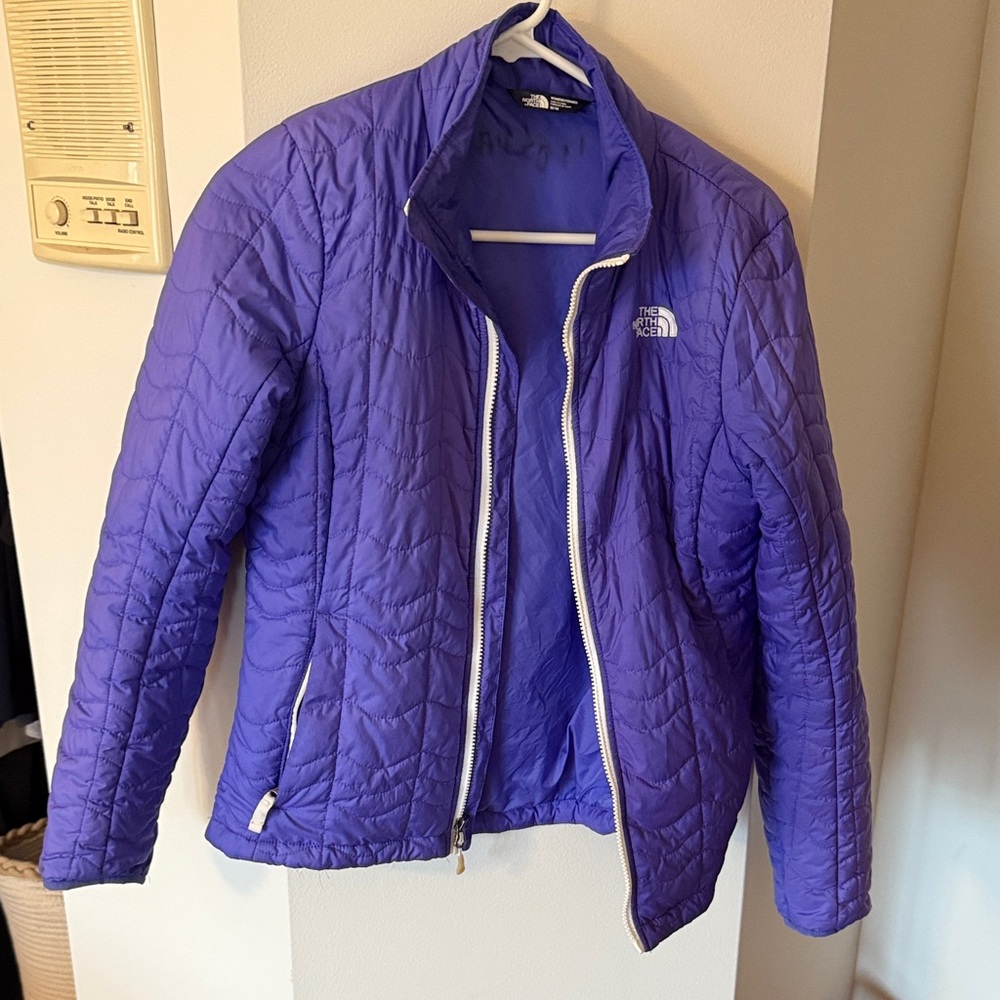 The North Face Women's Vibrant Purple Puffer Jacket